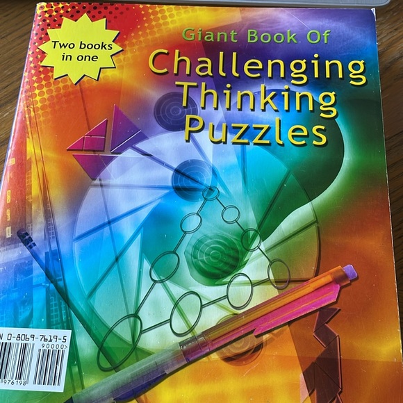 Giant Book of Challenging Thinking Puzzles & Giant Book of MENSA Mind Chsllenges - Picture 6 of 10